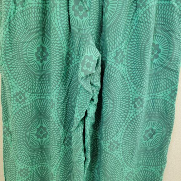 Paradise Island Harem Pants Yoga Ruched Boho Bohemian Fisherman Hippie OS Resort - Picture 7 of 12